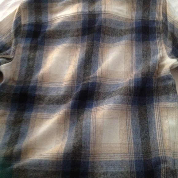 Reiss Frey Men's Large Multicolor Long Sleeve Wool & Polyester Shirt - NWT - Picture 4 of 9